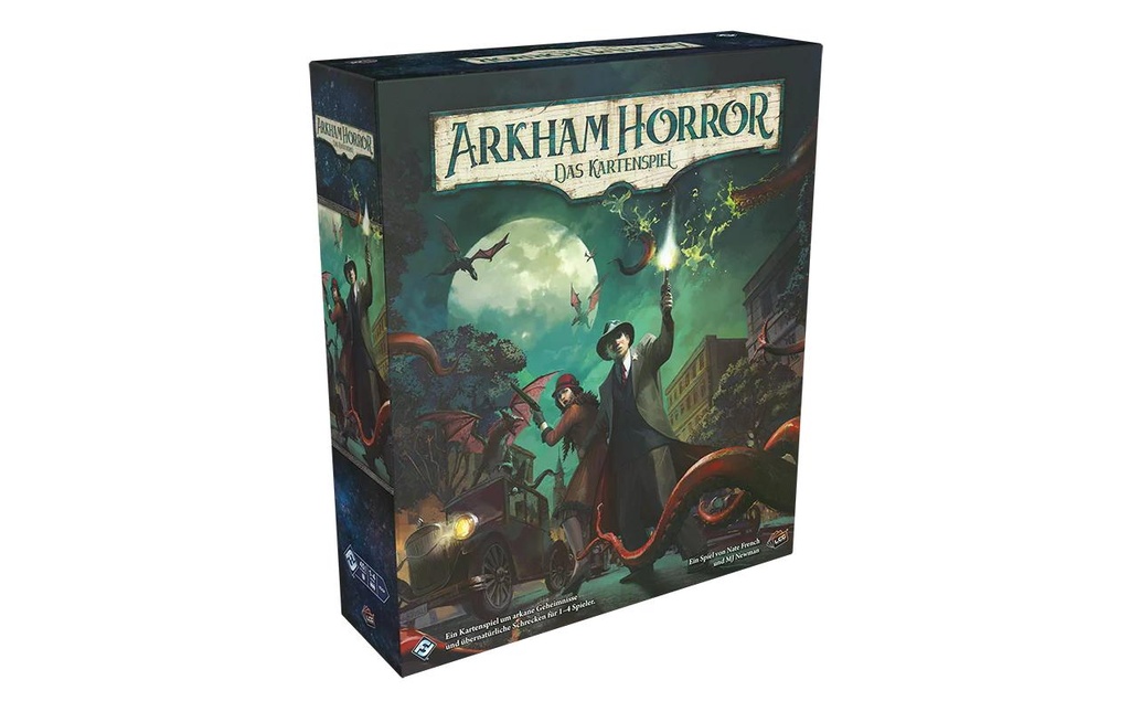 Fantasy Flight Games Jeux de cartes Arkham Horror: Das Kartenspiel -DE-