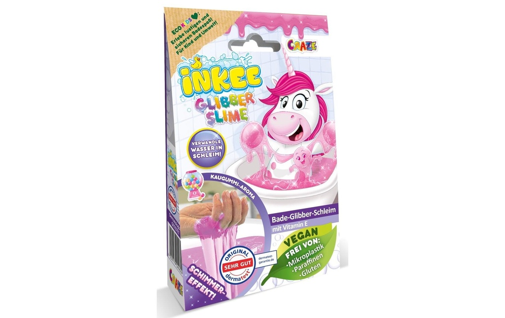 Craze Plaisir dans la baignoire Gluant de bain Inkee Licorne 1 Pièce/s