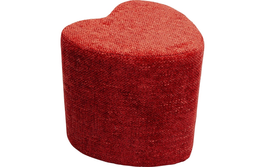 Kare Tabouret Lovely 36 x 34 cm, rouge
