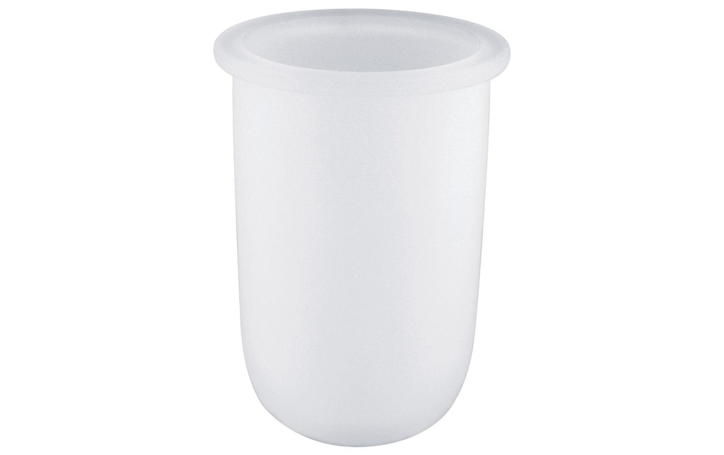 GROHE Verre de toilette Essentials daVinci satin blanc