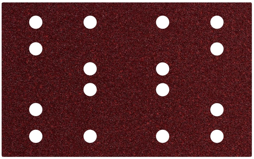 Metabo Feuille abrasive 80 x 133 mm H+M, P 60, 10 pièces