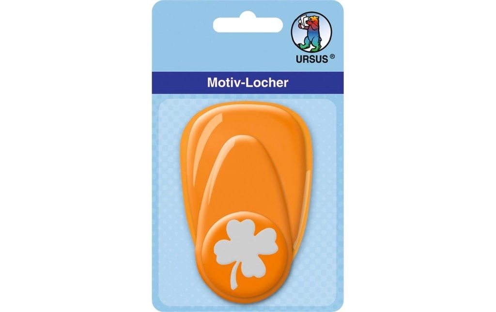URSUS Perforatrice à motif Trèfle moyen, 2.54 cm