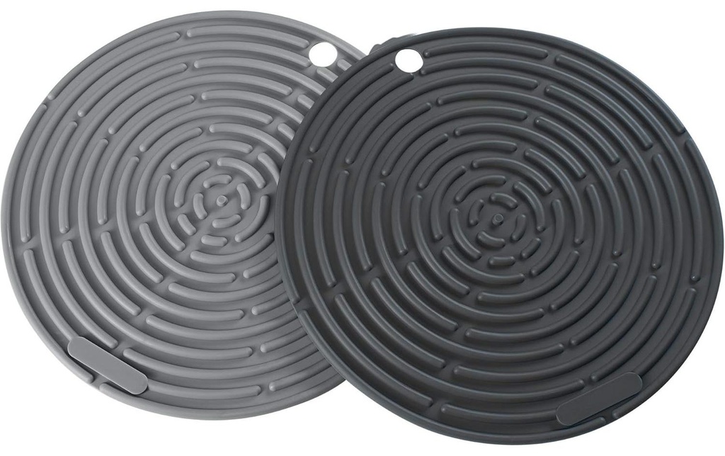 Lurch Dessous de plat 2 pièces, Gris