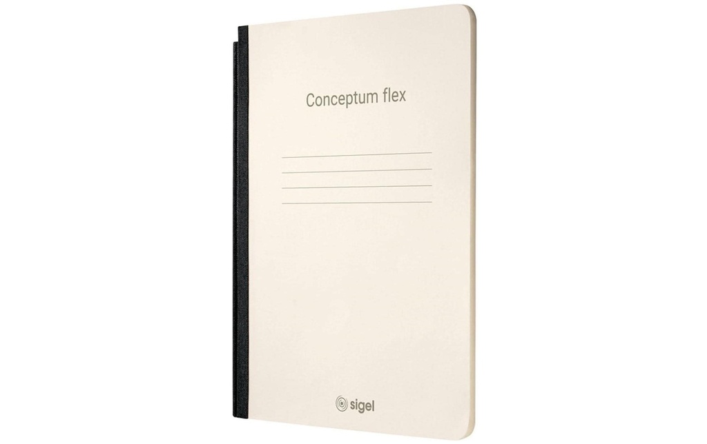 Sigel Carnet de notes Conceptum flex A5, quadrillé, marron clair