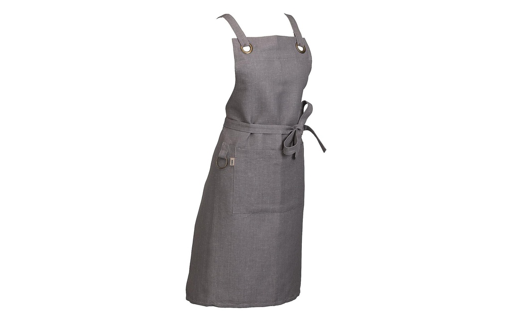 Kela Tablier de cuisine Puro 85 x 70 cm, Gris