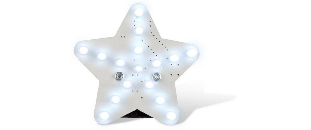 Whadda Kits de montage Étoile LED Blanc