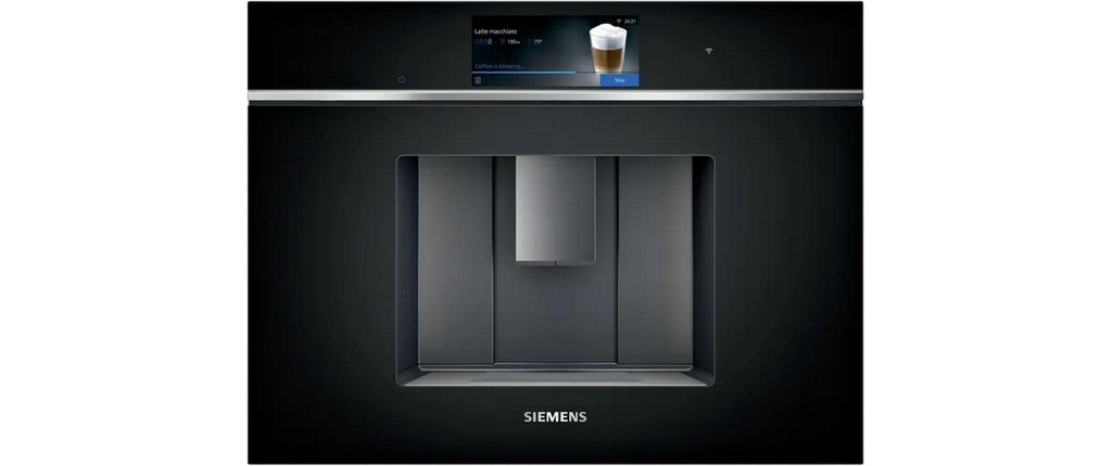 Siemens Cafetières automatiques intégrées iQ700 CT718L1B0 Noir