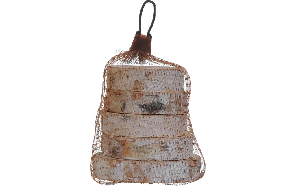 CHALET Décoration à saupoudrer Disques de bouleau en sachet 10 cm, 5 pièces