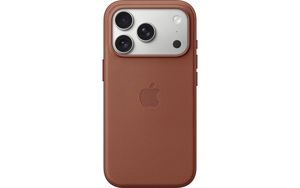 Apple Coque arrière TechWoven MagSafe Case iPhone 17 Pro Brun
