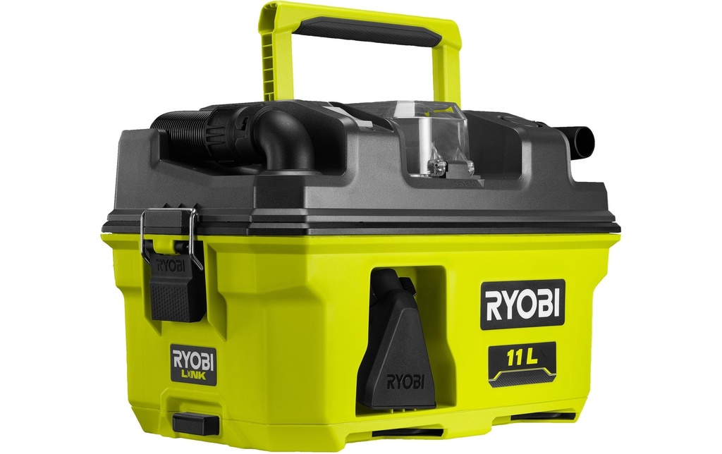 RYOBI Aspirateur à déchets humides/secs sans fil RV1811-0 sans batterie ni chargeur