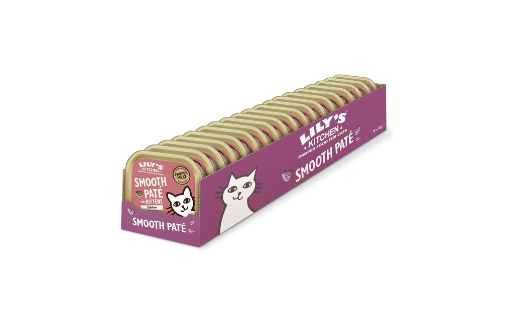 Lily's Kitchen Alimentation humide Kitten Poulet, 19 x 85 g