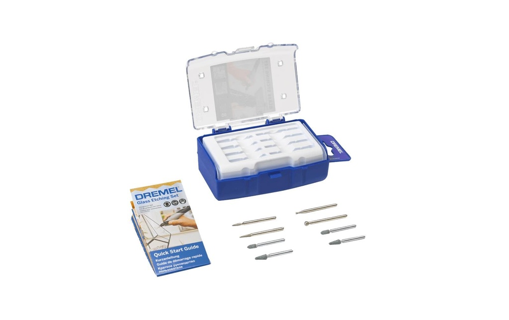 Dremel Kit de gravure sur verre 682, 8 pièces