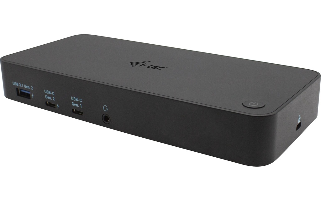 i-tec Station d'accueil USB-A/USB-C/Thunderbolt 3 Triple 4K PD 100W