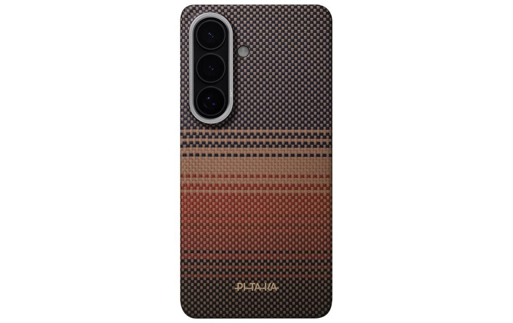 PITAKA Aaron Button Edge Case Galaxy S26 Plus Magsafe, Sunset
