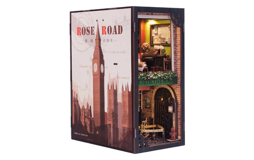 Cutebee Kits de montage Rose Detective Agency