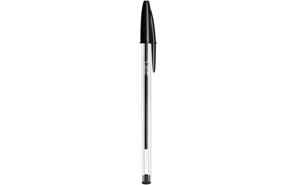 BIC Stylo bille Cristal Original 0.32 mm Noir, 50 pièces