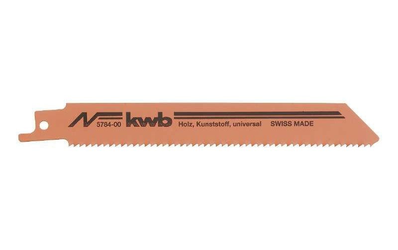 kwb Jeux de lames de scie sabre 130 polyvalents