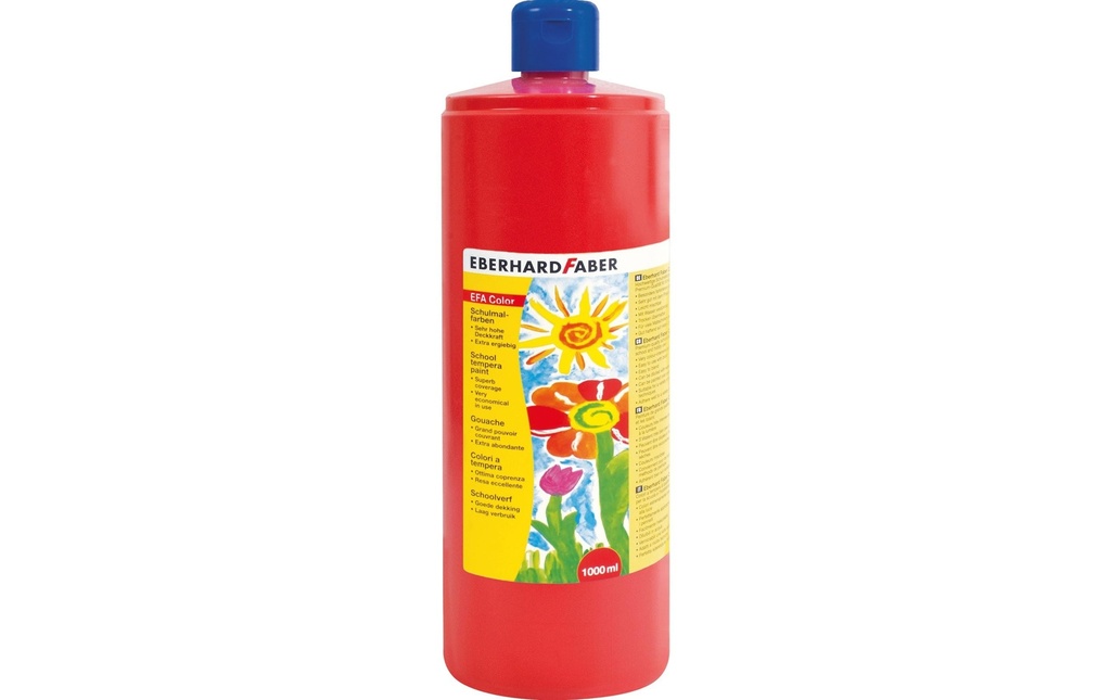 EBERHARD FABER Peint.tempera rouge géranium (1000 pces)