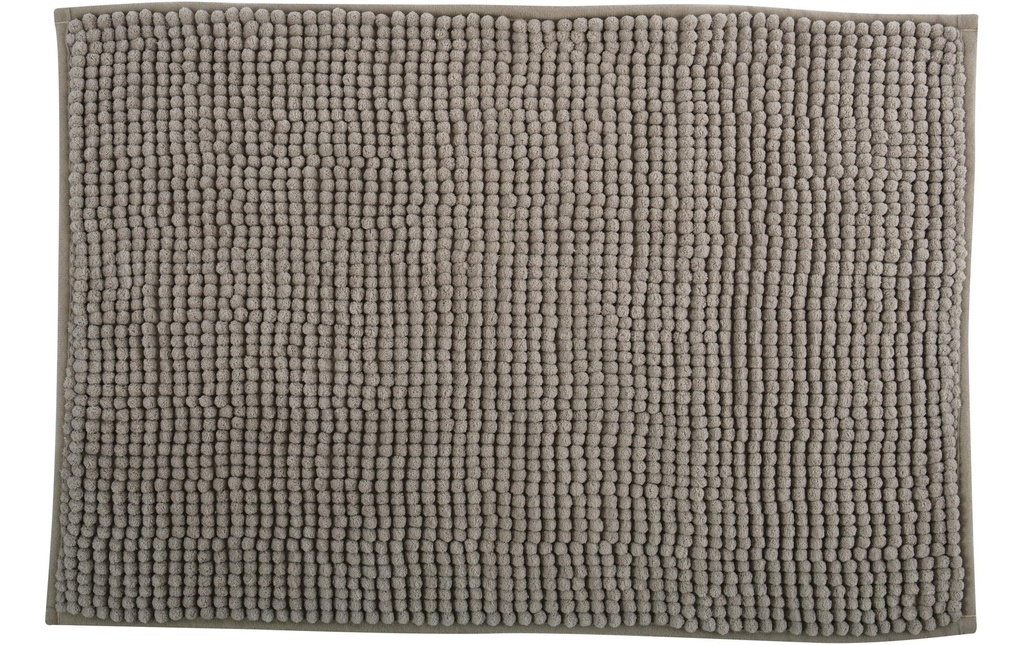 MSV Tapis de bain Chenille 60 x 90 cm, Taupe