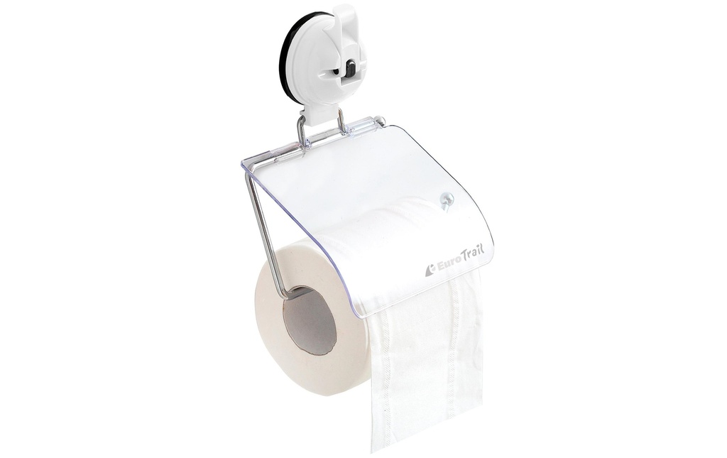 Eurotrail Porte-rouleau de papier hygiénique avec ventouse