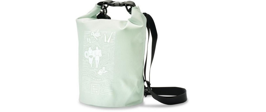 Wili Wili Tree Sac étanche Rhy Schwumm Wave Green, 7 l