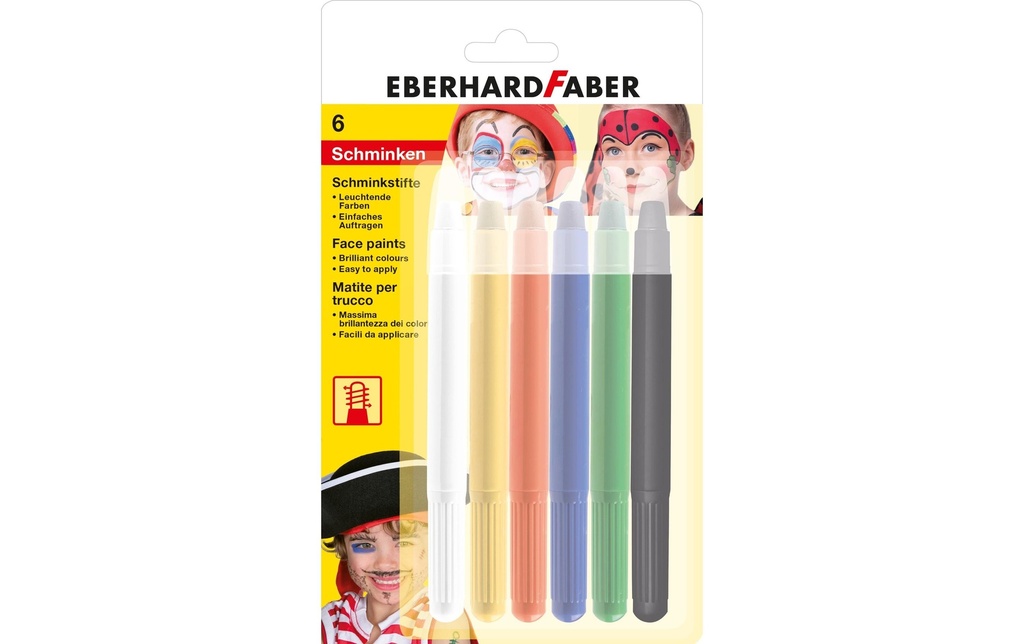 EBERHARD FABER Set de crayon maquillage (6 pces)