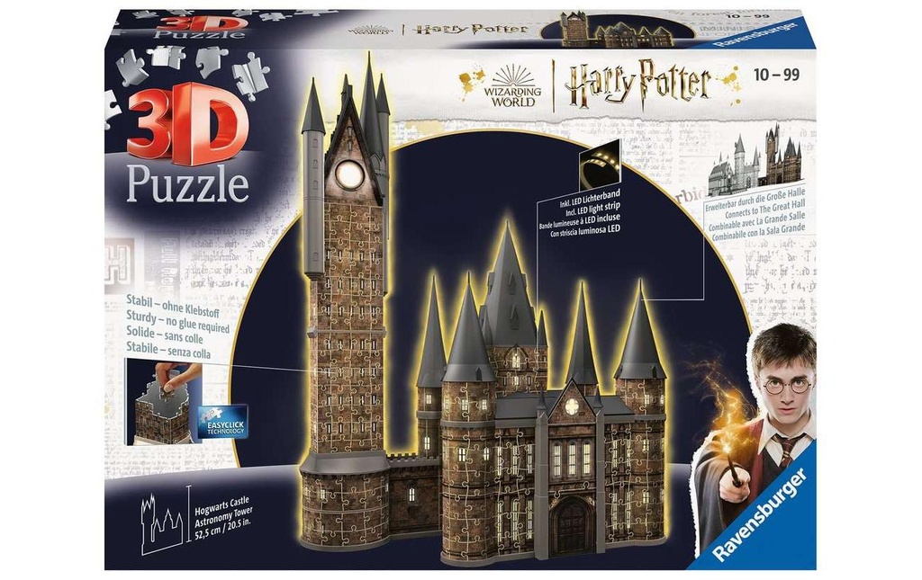 Ravensburger Hogwarts Château – Tour d'astronomie Édition Night