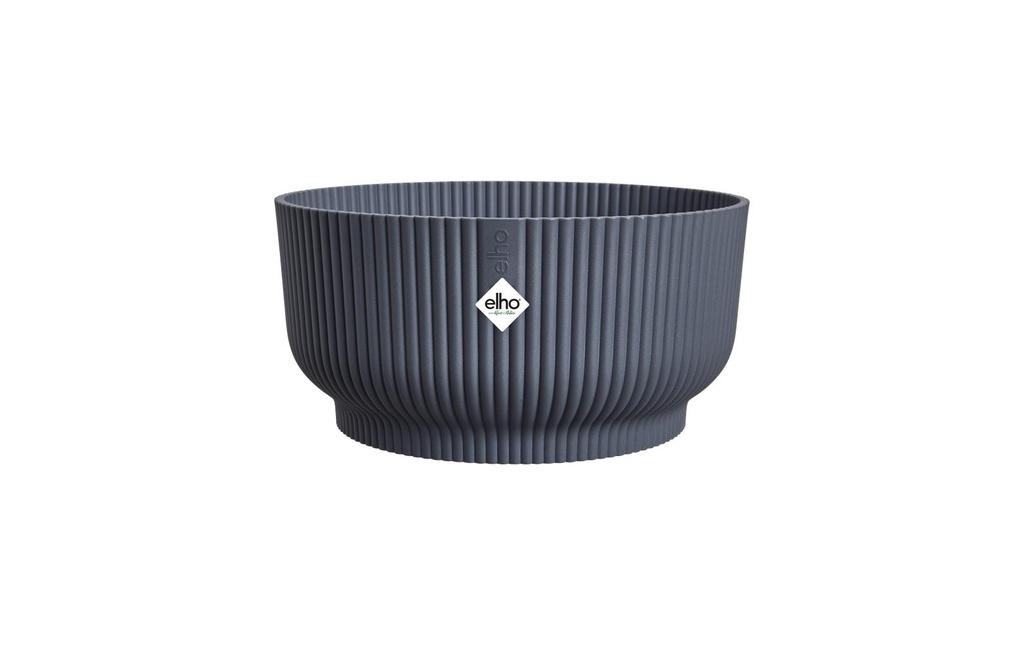 Elho Pot de fleur Vibes Fold Bowl 25 cm Noir