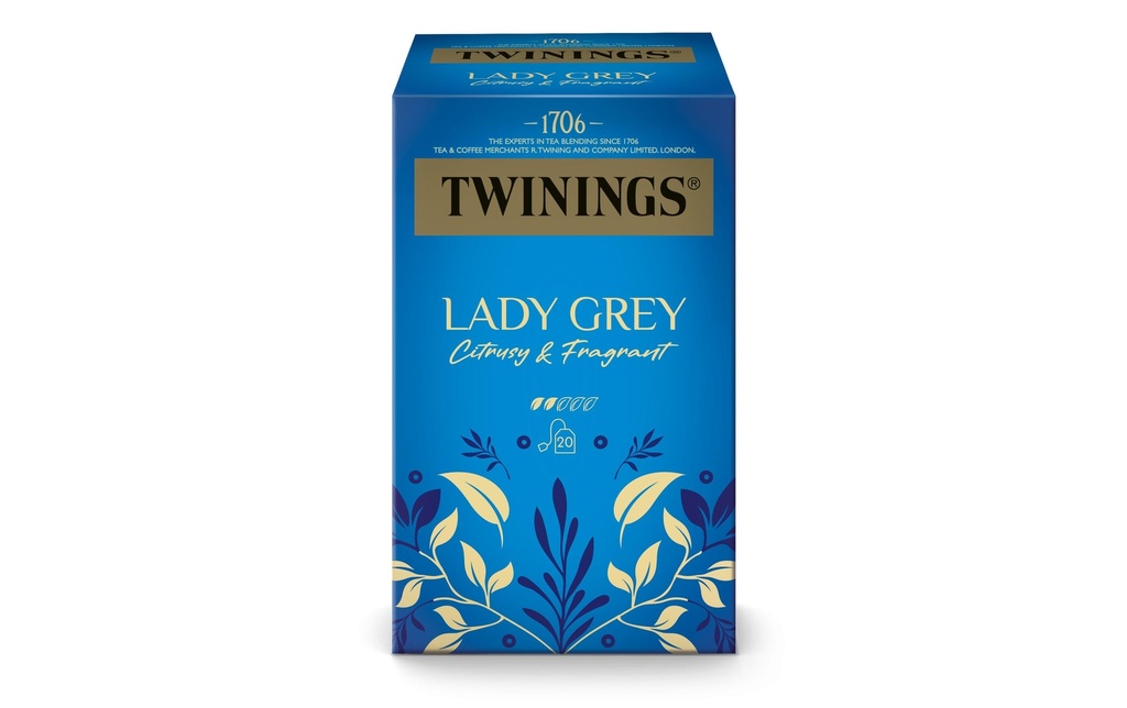 Twinings Sachet de thé Lady Grey 20 pièces