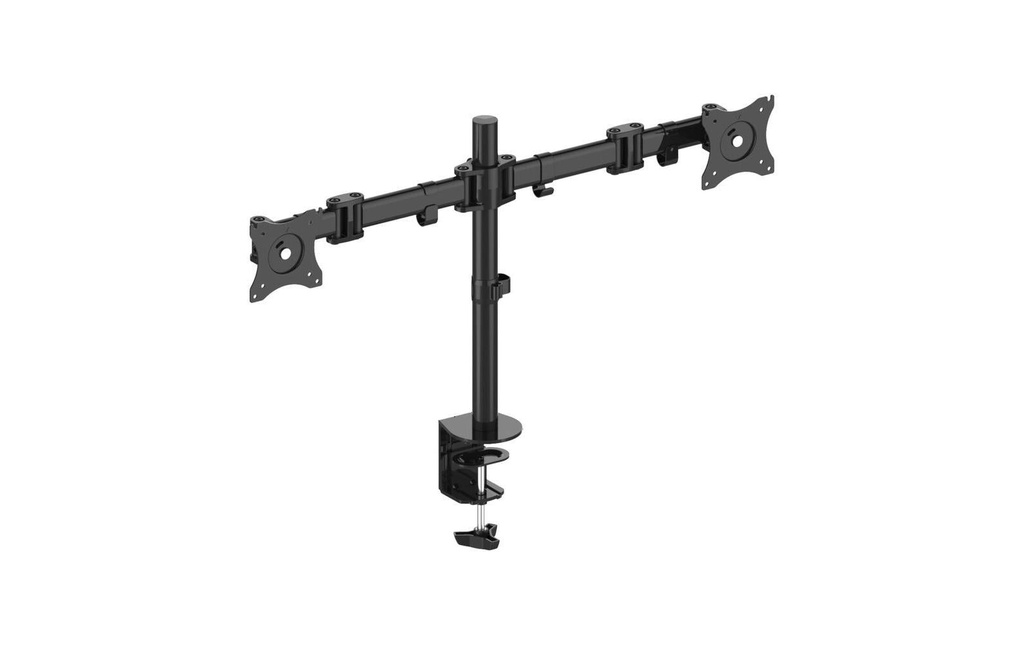 PureMounts Supports de table PM-OFFICE-02 jusqu’à 8 kg – Noir