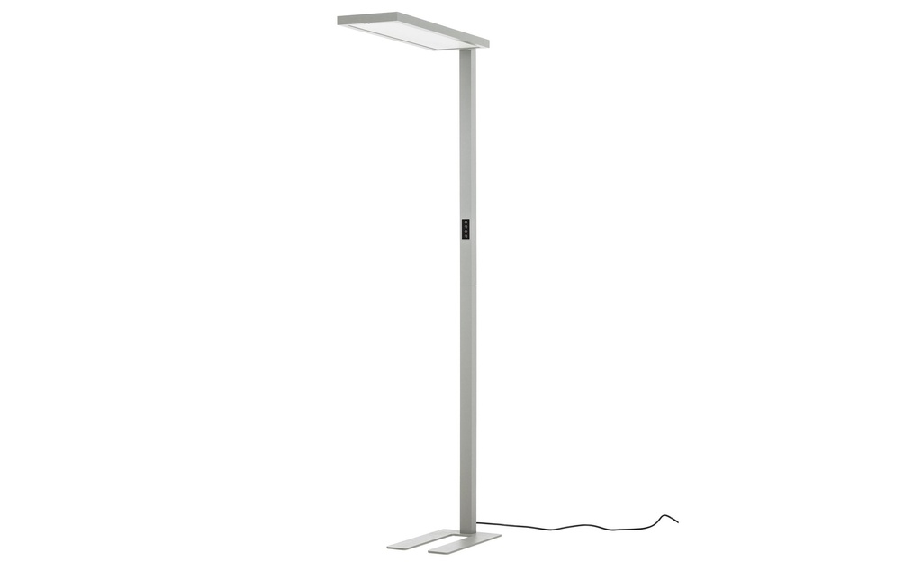 office focus Lampe sur pied de bureau HCL LED 100 W, Gris