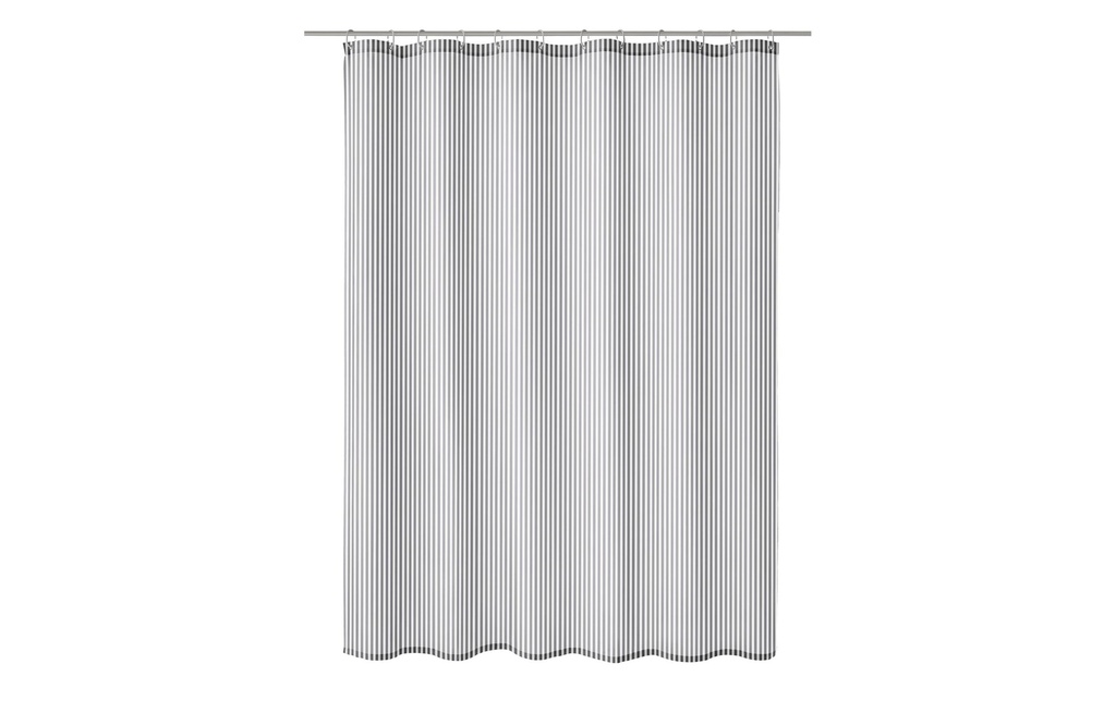 Kleine Wolke Rideau de douche Sanna 120 x 200 cm, Gris