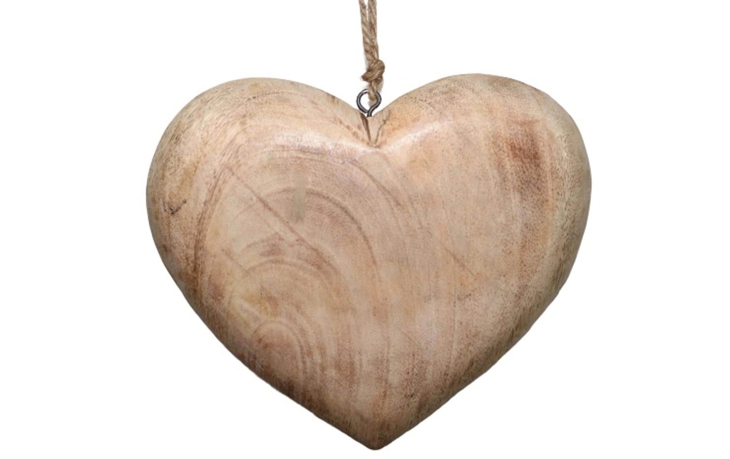 CHALET Cintre Cœur en bois Fabienne 17 cm