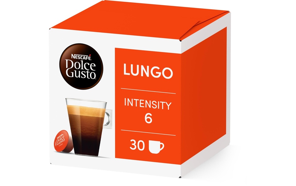 Nescafé Capsules de café Dolce Gusto Lungo 30 pièces