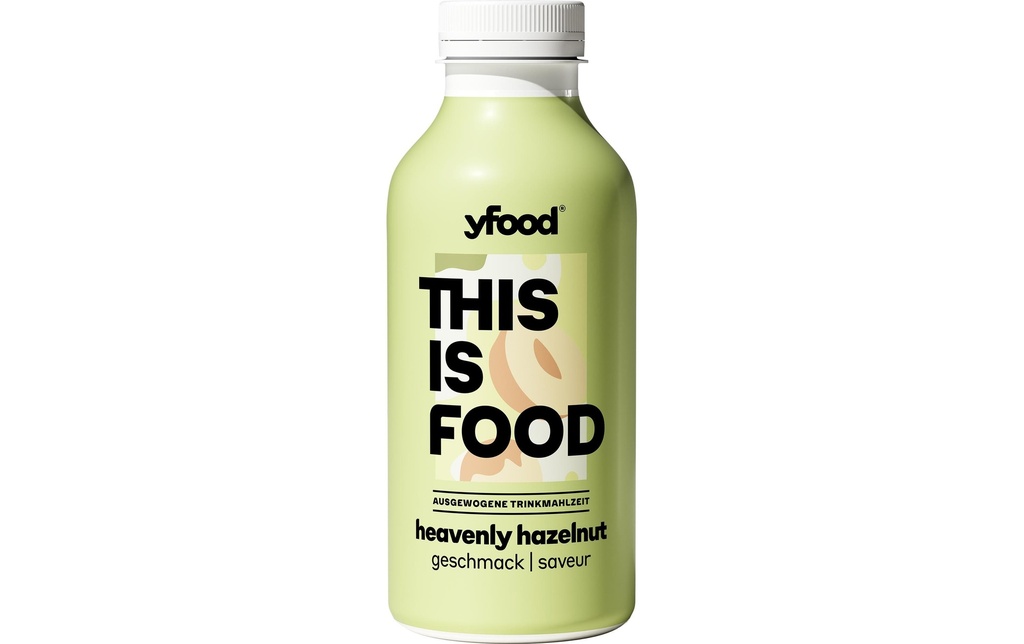 YFOOD Repas à boire Heavenly Hazelnut 500 ml