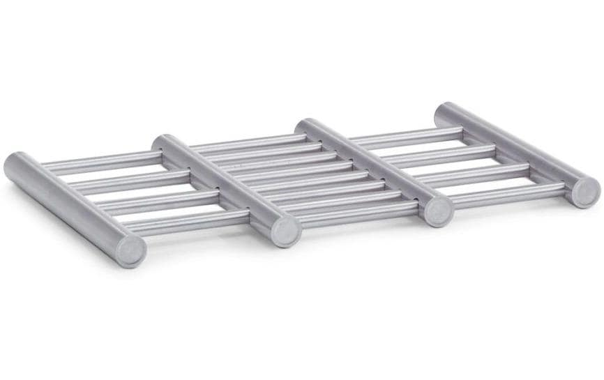 Zeller Present Dessous de plat Acier inoxydable Argenté