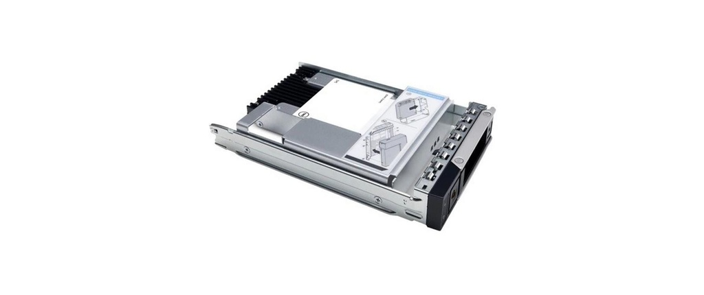 Dell SSD 345-BFYM 2.5 in 3.5 Carrier SAS 7680 GB Lecture intensive