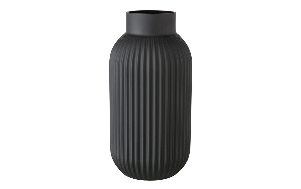 Boltze Vase Nordika 30 cm, Noir mat