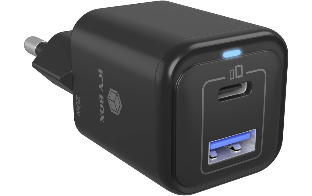 ICY BOX Chargeur mural USB IB-PS1020-PD