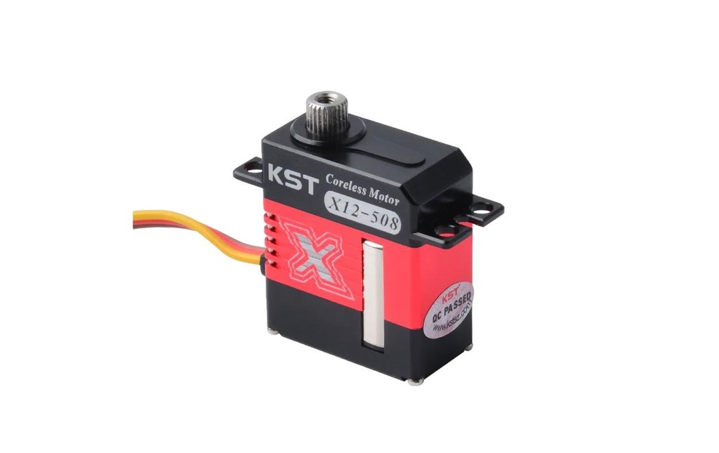 KST Mini Servo X12-508 V8.0 6.2 kg, 0.07 s, Digital HV