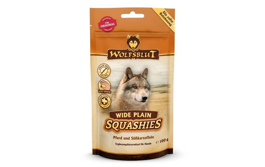 Wolfsblut Snack soft Squashies Wide Plain, 100g
