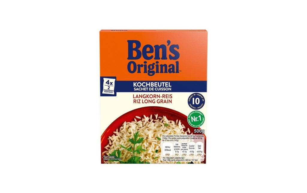 Ben's Original Riz   Long grain 500 g