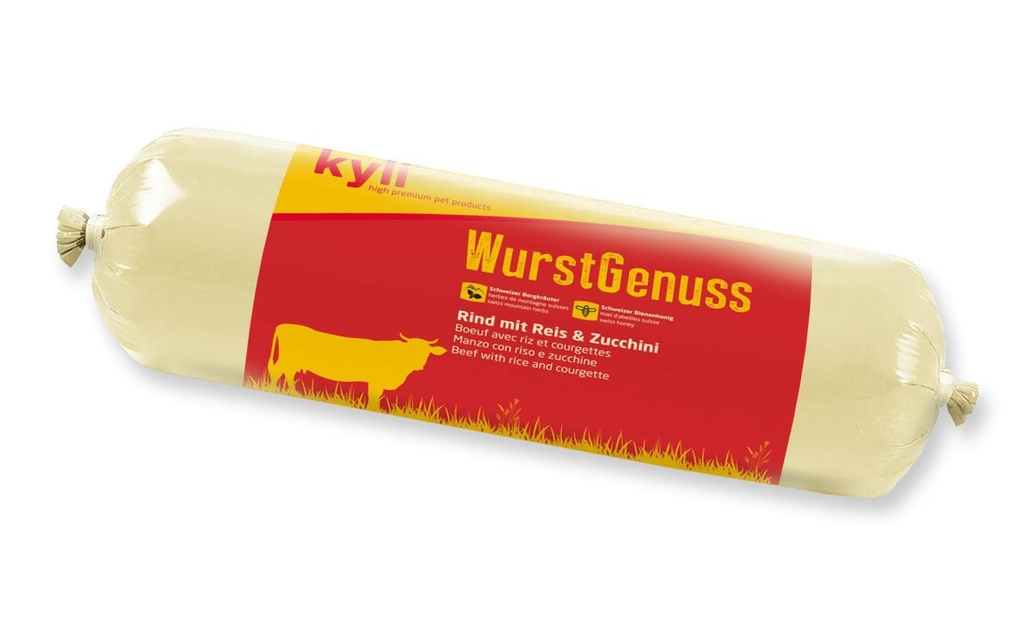kyli Alimentation humide WurstGenuss Bœuf, 200 g