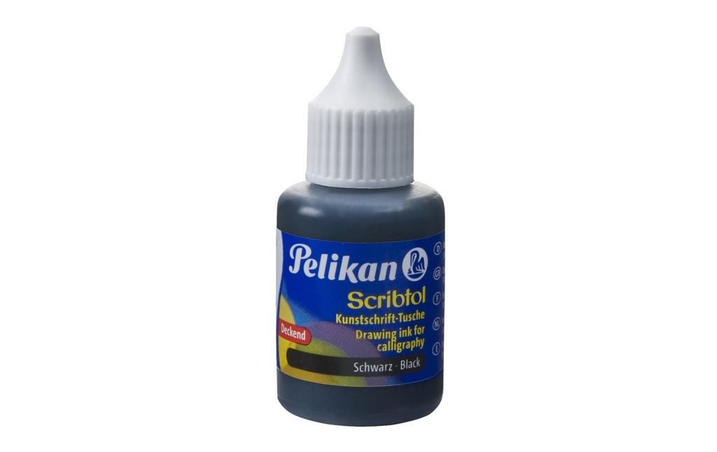 PELIKAN Encre de Chine Scribtol noir (30 pces)