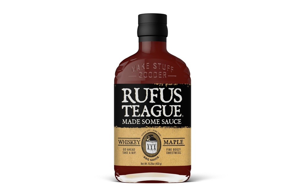 Rufus Teague Barbecue Sauce Whiskey Maple 432 g