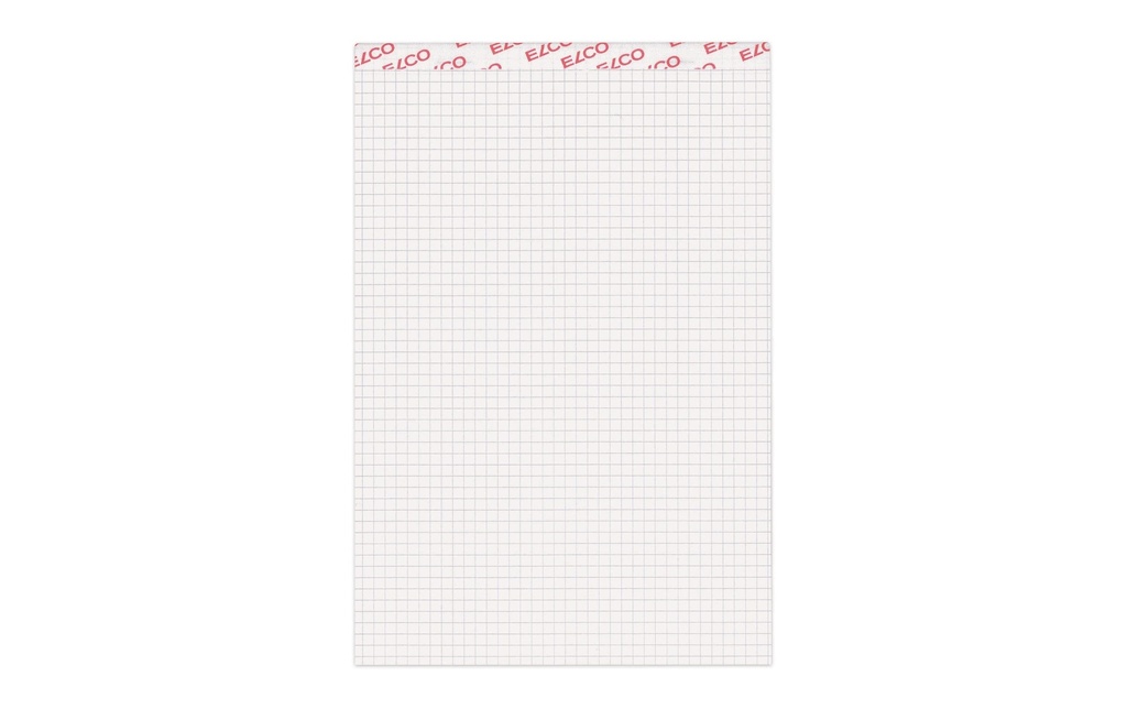 ELCO Bloc-notes Office 80 g/m² A5, 4 mm quadrillé, 5 pièces