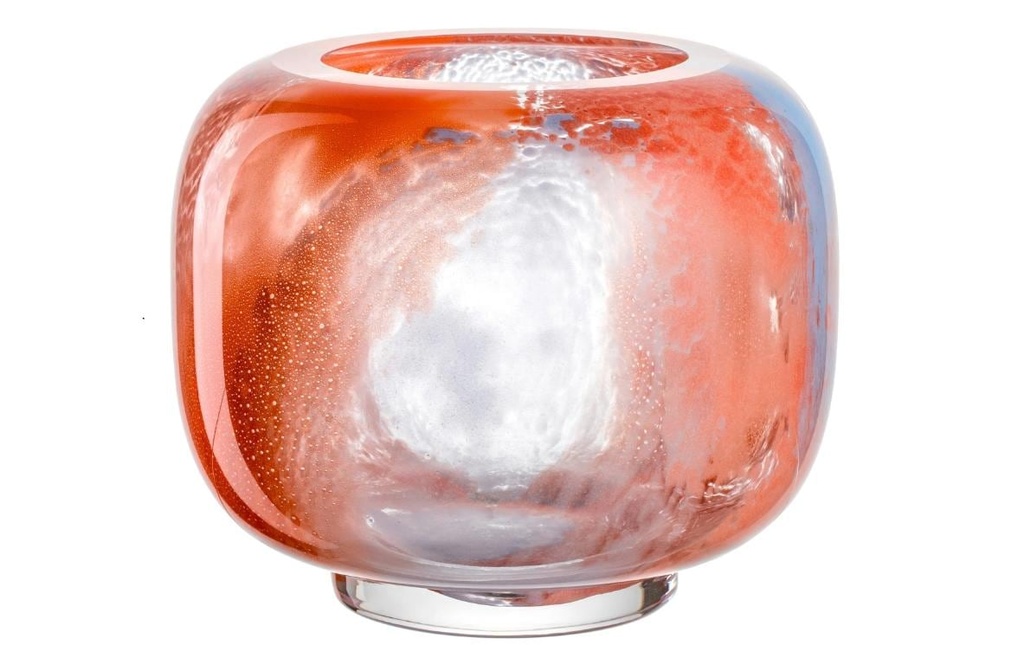 LEONARDO Vase Cipria Due 20 cm, Bleu/Orange