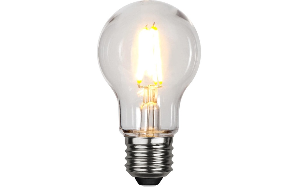 Star Trading Sources lumineuses LED, E27 A55 Éclairage extérieur PC Cover Filament