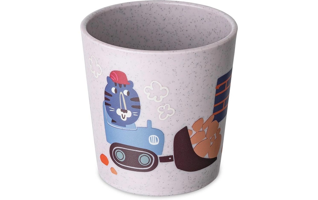 Koziol Tasse à boire pour enfants CONNECT S TRUCKS purple grey 190 ml