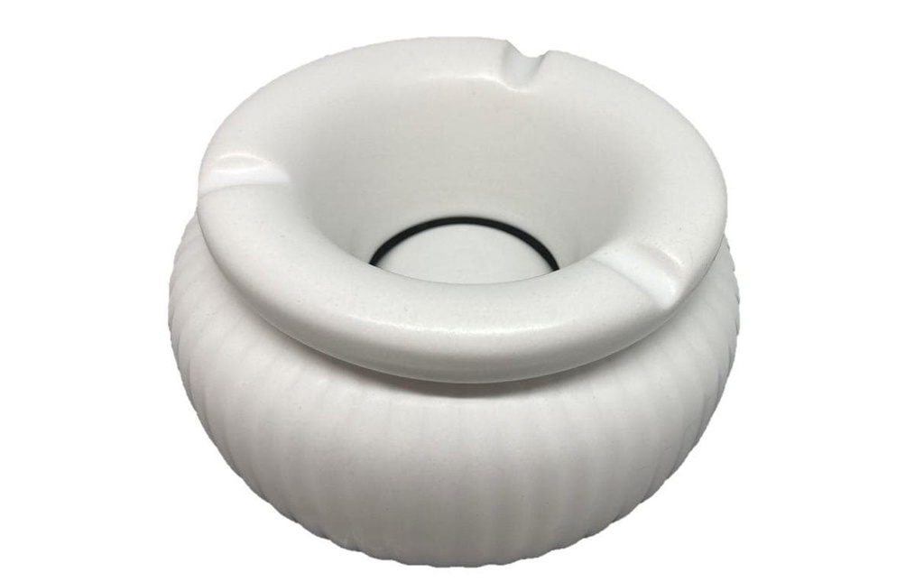 Dameco Cendrier Blanc matt